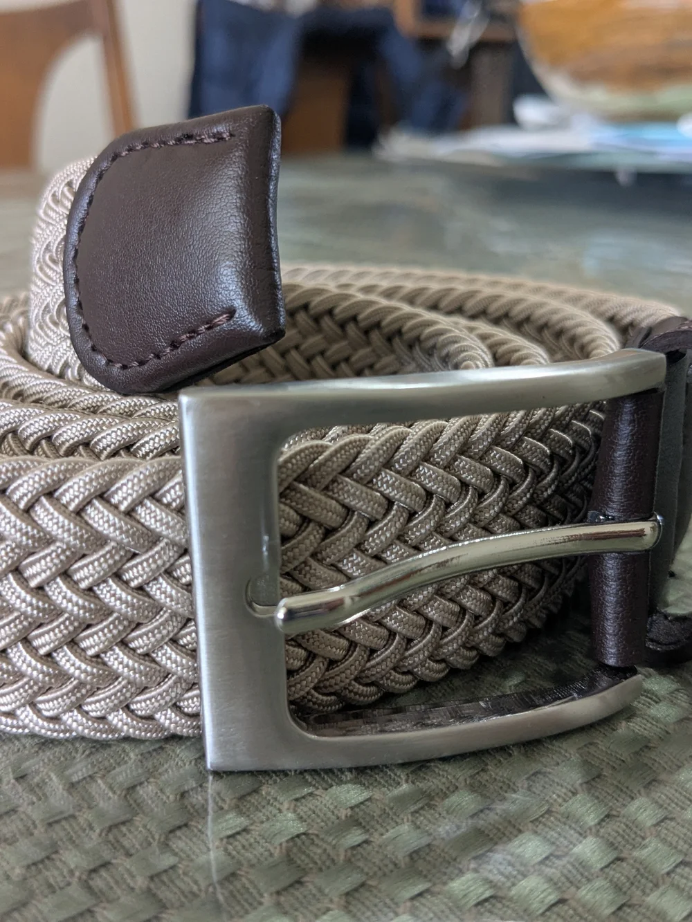 Braided Elastic Stretch Belt